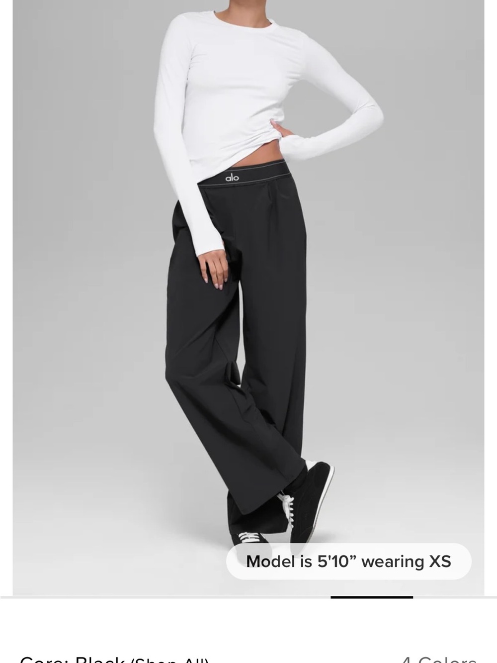 ALO “suit up trouser “ pants